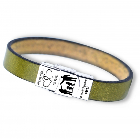 Bratara Barbati - cadou Aniversare casatorie - siluete [3]