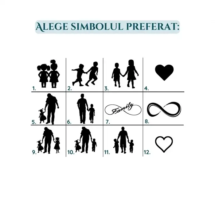 Bratara din piele cu mesaj personalizat pentru unchi, inchizatoare inox [4]