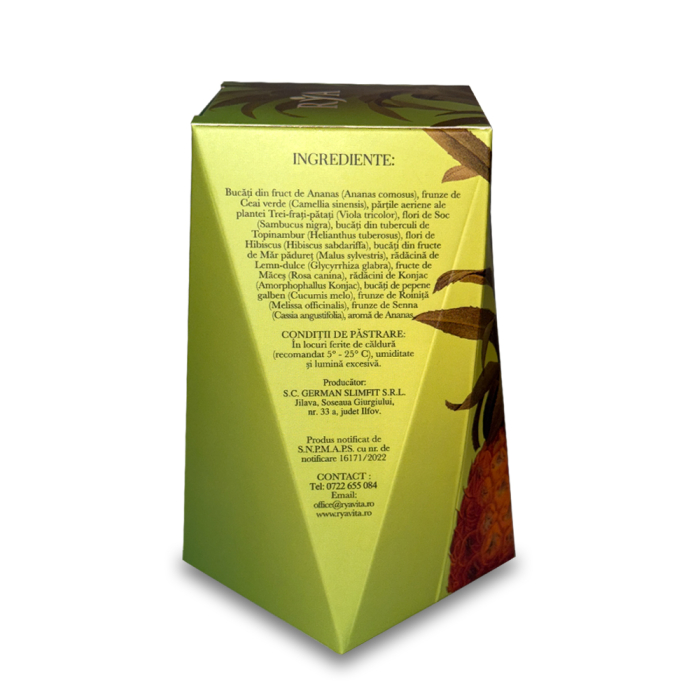 Rya Ceai pt Slabit cu Ananas 60g [5]