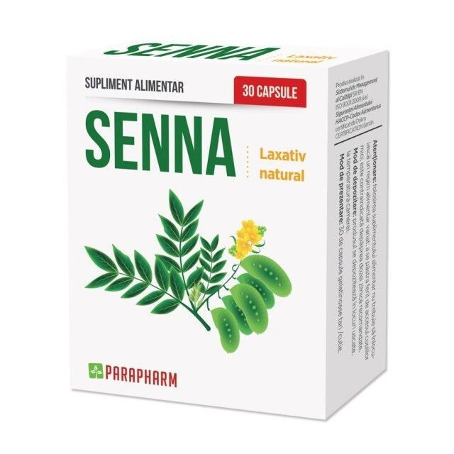 Senna Laxativ Natural x 30cps Parapharm [2]