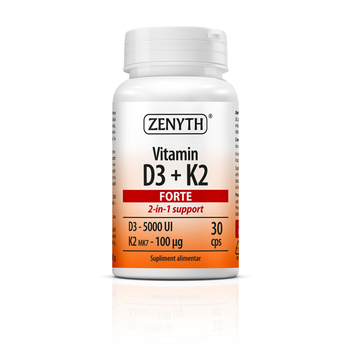 Vitamina D3+K2 Forte x 30cps Zenyth [5]