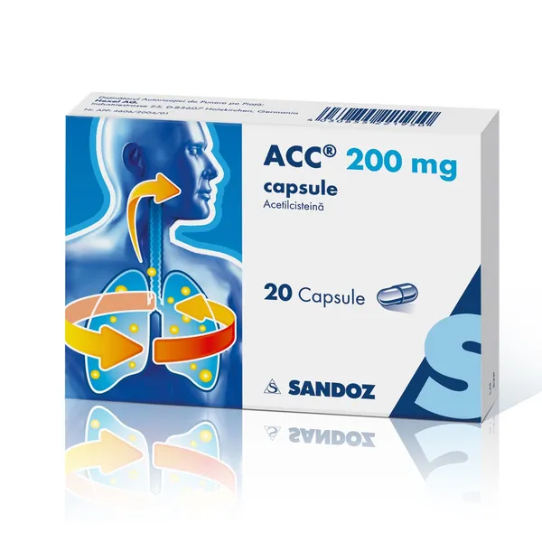 MEDICAMENTE - Acc 200mg x 20cps Sandoz