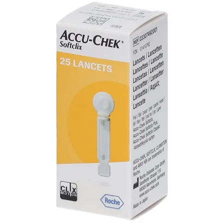 DISPOZITIVE MEDICALE - Accu Chek Softclix Lancets x 25ace (punga)