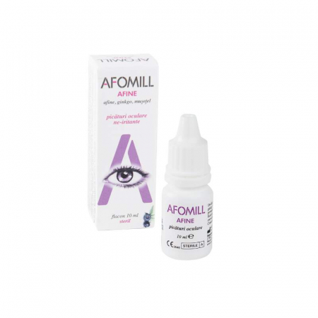 DISPOZITIVE MEDICALE - Afomill Afine pic oft sol 10ml (mov)