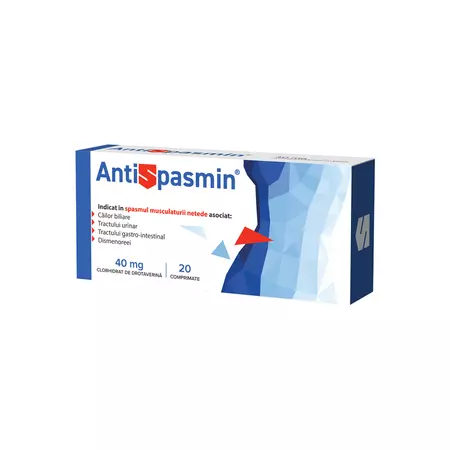 MEDICAMENTE - Antispasmin 40mg x 20cpr Biofarm