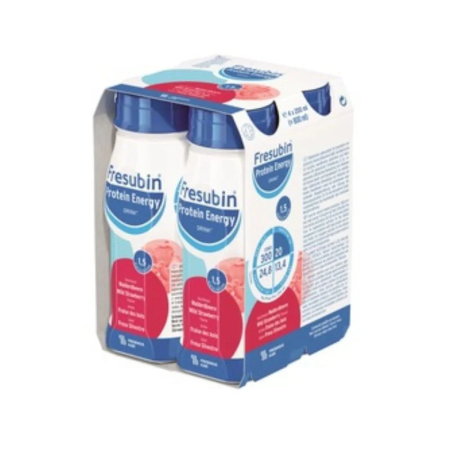 Suplimente Alimentare - Fresubin Protein Energy Drink Easybottle Fragi 200ml x 4fl Fresenius Kabi