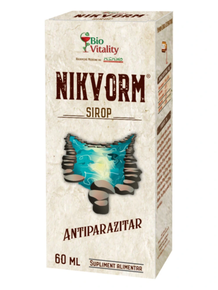 Nikvorm Sirop 60ml Bio Vitality