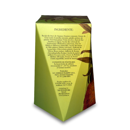 Rya Ceai pt Slabit cu Ananas 60g [4]
