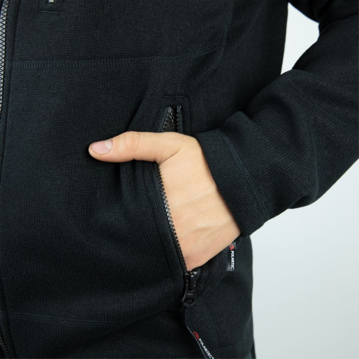 Jachetă  THERMAL PRO Knit Black [2]