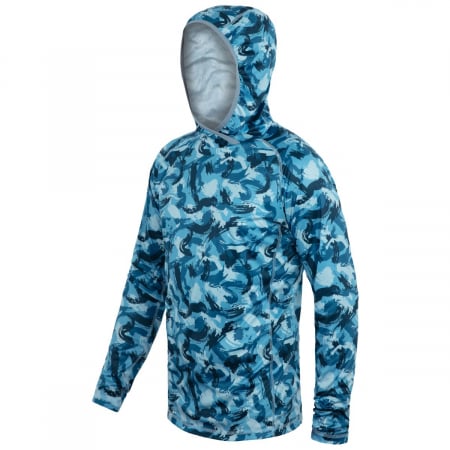 Pescuit - Bluza SG HOODY NAVY CAMO