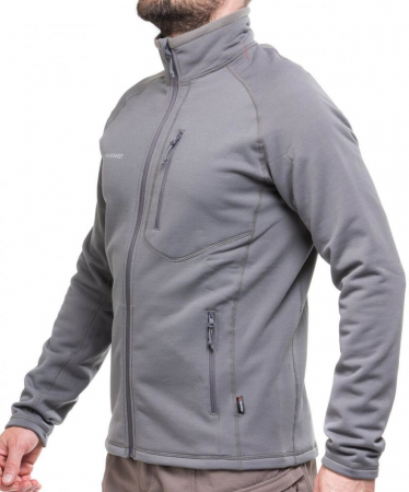 Jachetă POWER STREACH PRO Full ZIP Grey [1]
