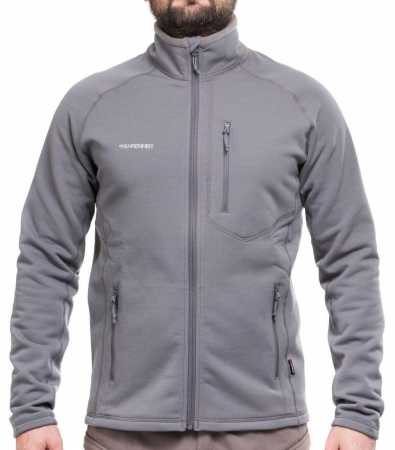 Jachetă POWER STREACH PRO Full ZIP Grey [0]