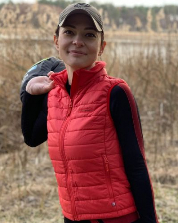 Jachete si Veste - Vestă WOMEN VEST red