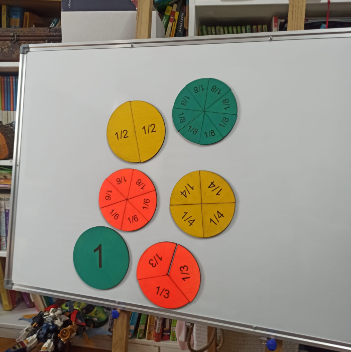 Set magnetic fractii colorate [3]