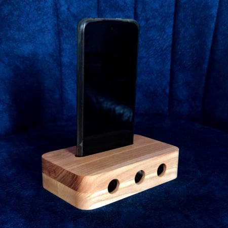 Boxa pasiva smartphone din lemn masiv frasin [4]