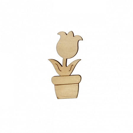 Materiale didactice - figurina-floare-plantata