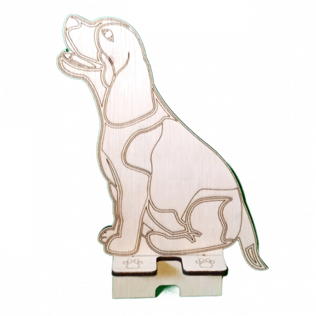 Animale - suport-pentru-smartphone-din-placaj-in-forma-de-caine