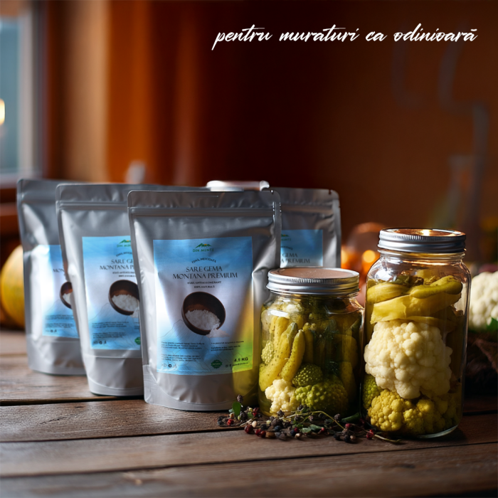 Sarea alimentară Premium neiodată, si fara antiaglomerant [3]