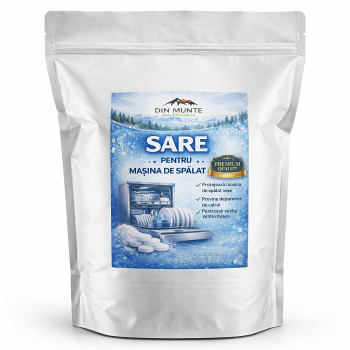 Sare Premium pentru Masina de Spalat Vase | Protectie Anticalcar [2]