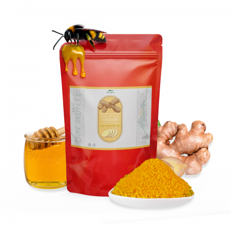 Sare De Baie - Sare de Baie cu Miere, Ghimbir și Propolis - Relaxare și Îngrijire