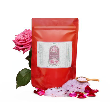 Sare De Baie - SARE DE BAIE CU PETALE DE TRANDAFIR