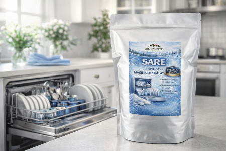Sare Neiodata Fara Antiaglomerant - Sare Premium pentru Masina de Spalat Vase | Protectie Anticalcar