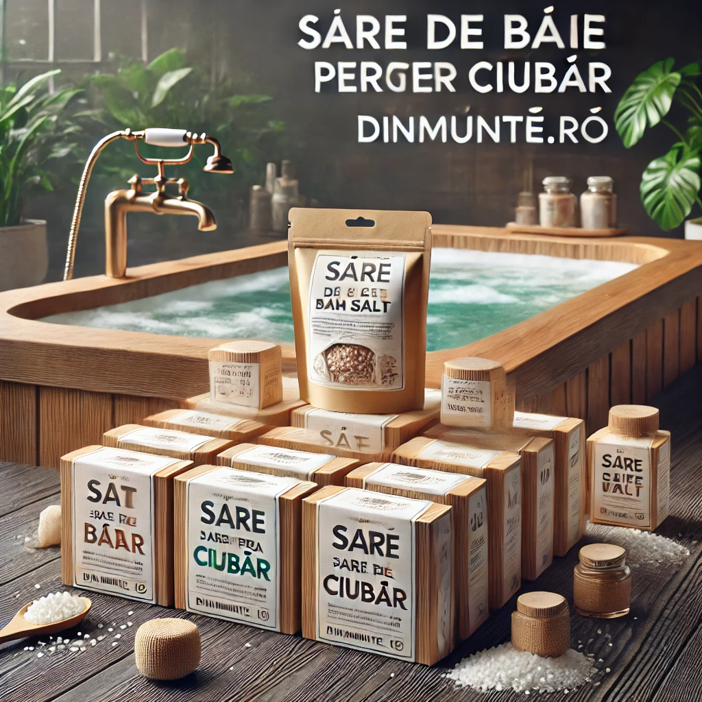 Sare De Baie - Sare Pentru Ciubar Pachet Bicomponent anti-inghet anti-reumatic (10 cutii) 110 kg
