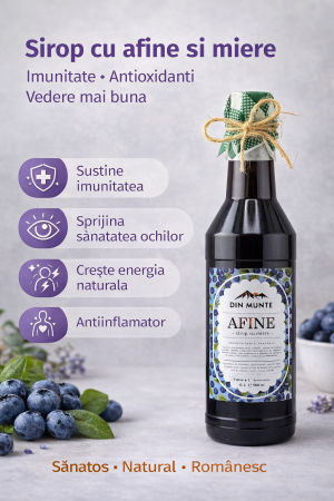 Siropuri Traditionale - Sirop de afine cu miere