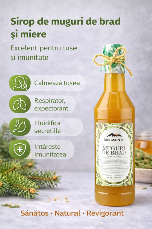 Siropuri Traditionale - sirop cu muguri de brad