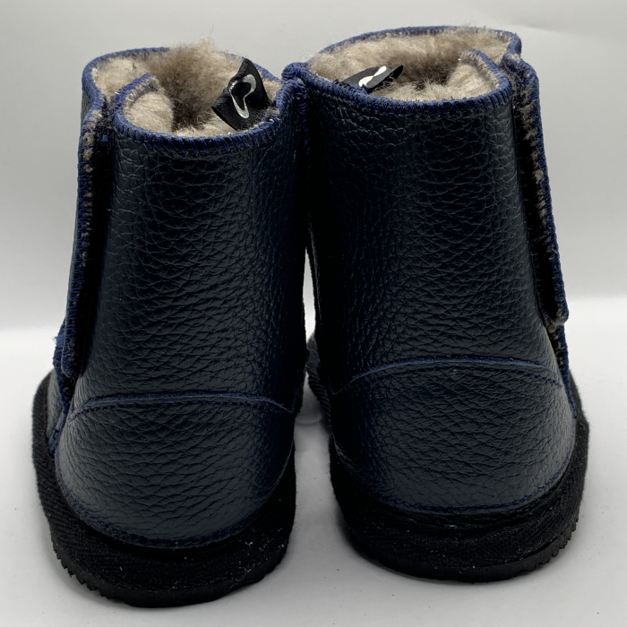 Cizme Copii Piele Naturala Bleumarin [4]