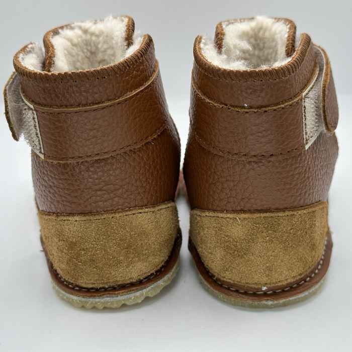 Cizme bebelusi piele naturala All Brown [4]