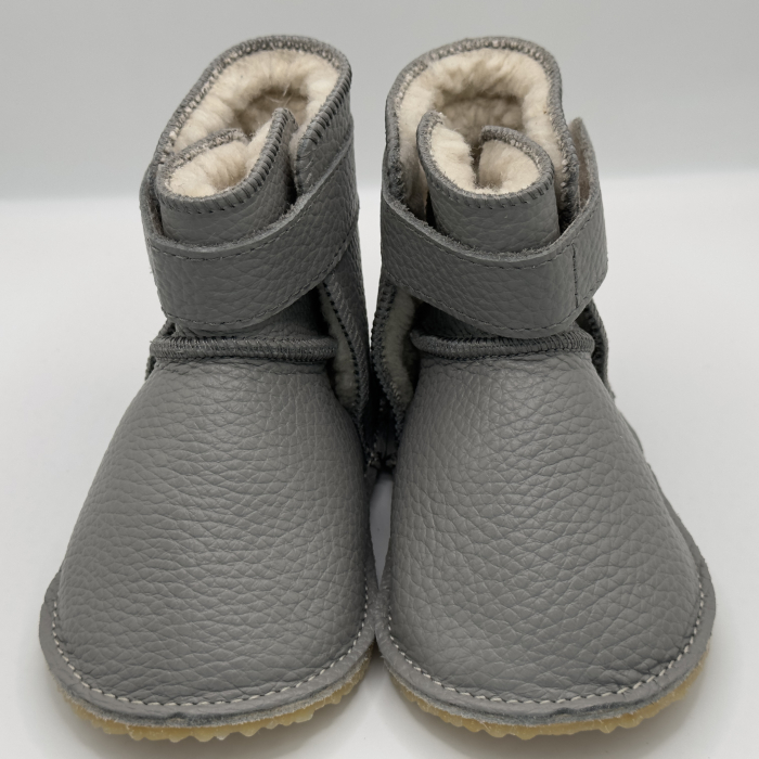 Cizme bebelusi piele naturala All Grey [3]