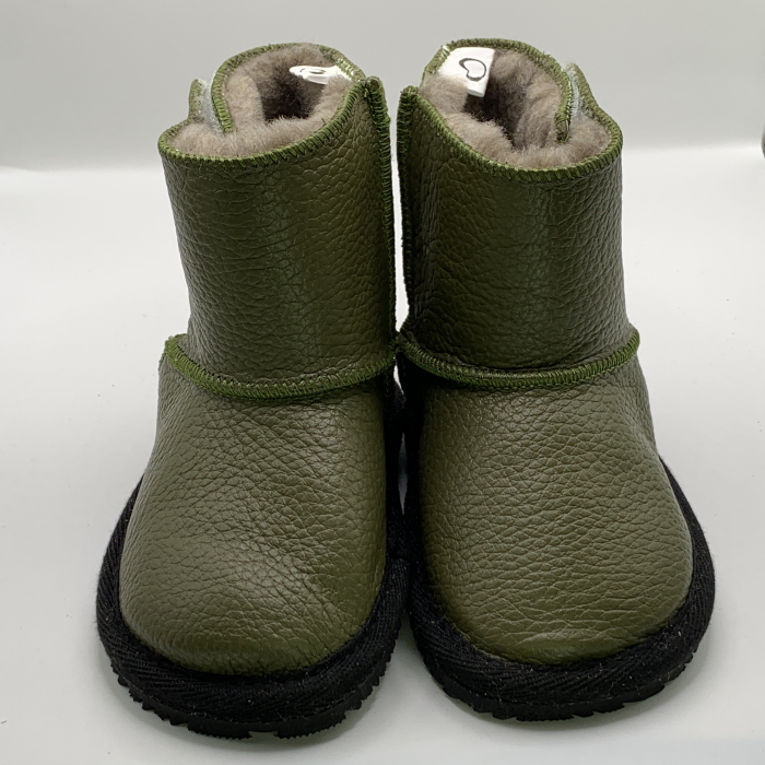 Cizme Copii Piele Naturala Army [3]