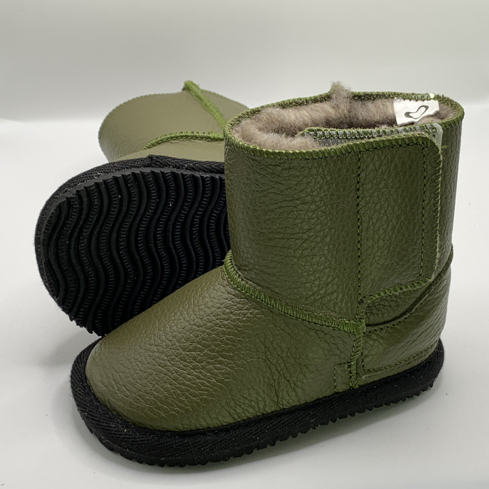 Cizme Copii Piele Naturala Army [2]