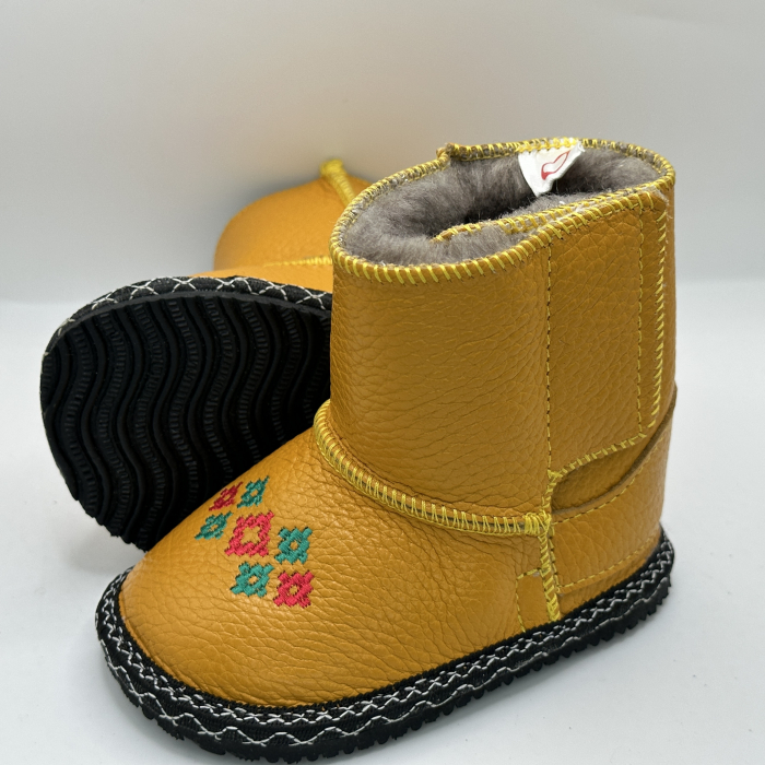 Cizme pentru copii din piele naturala Traditional [2]