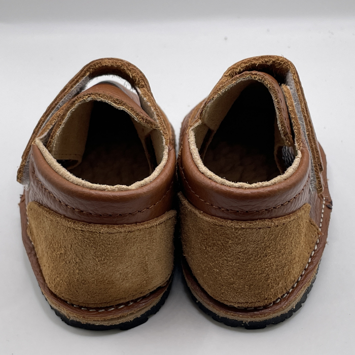 Ghete copii piele naturala All Brown [4]