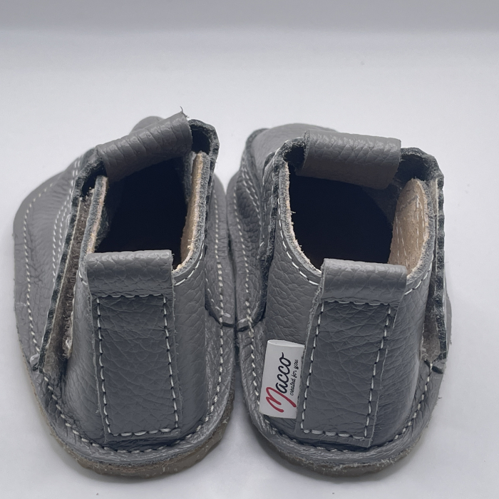 Pantofi Primii Pasi piele naturala All Grey [4]
