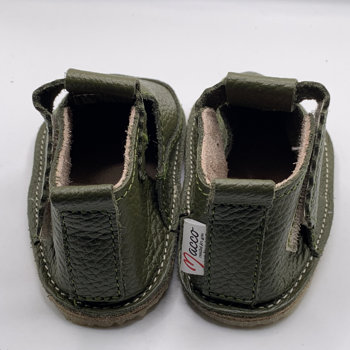 Pantofi copii piele naturala Army [4]