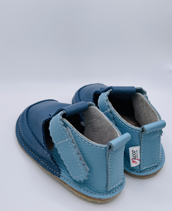 Pantofi copii piele naturala Blue [5]