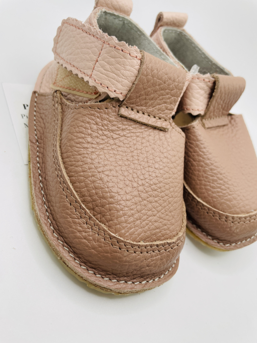 Pantofi copii piele naturala Caramel [10]