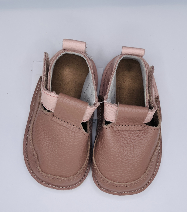 Pantofi copii piele naturala Caramel [6]
