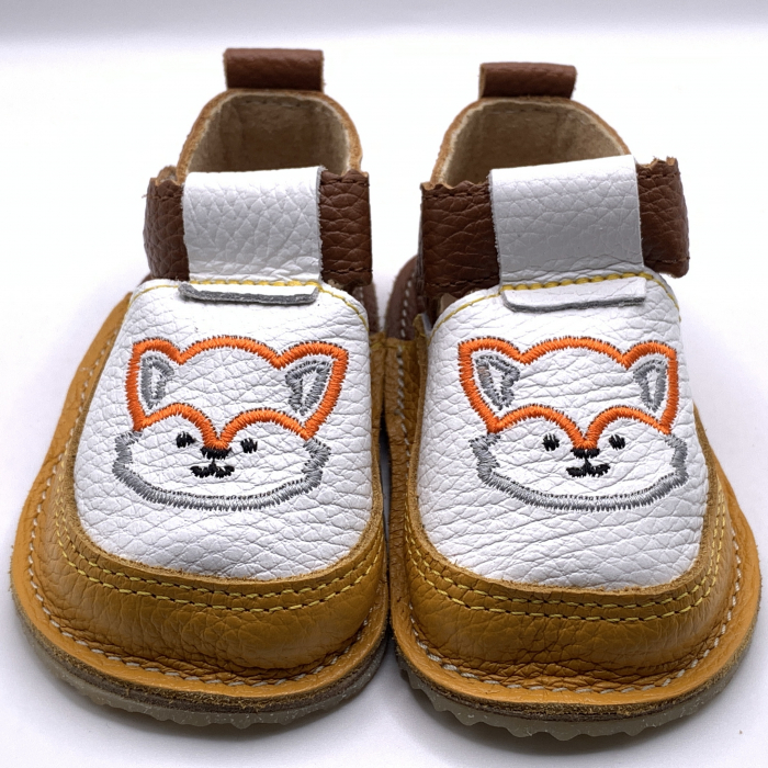 Pantofi Primii Pasi Piele Naturala Fox [3]
