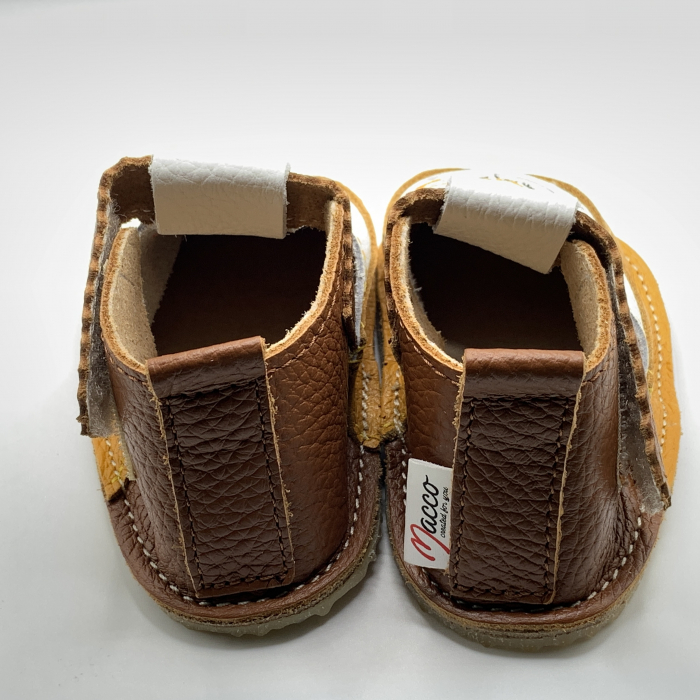 Pantofi Primii Pasi Piele Naturala Fox [4]