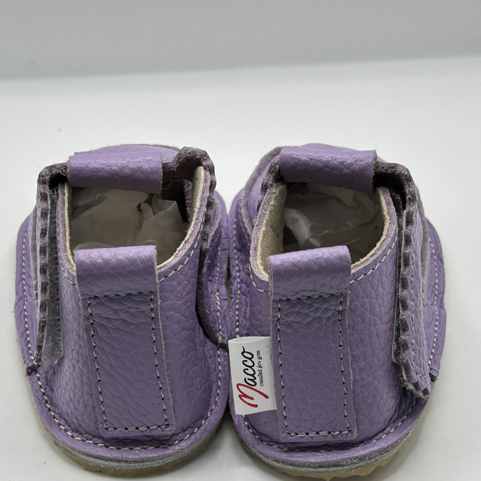 Pantofi Primii Pasi Piele Naturala Lavender [4]
