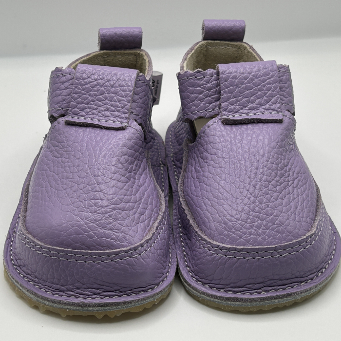 Pantofi Primii Pasi Piele Naturala Lavender [3]