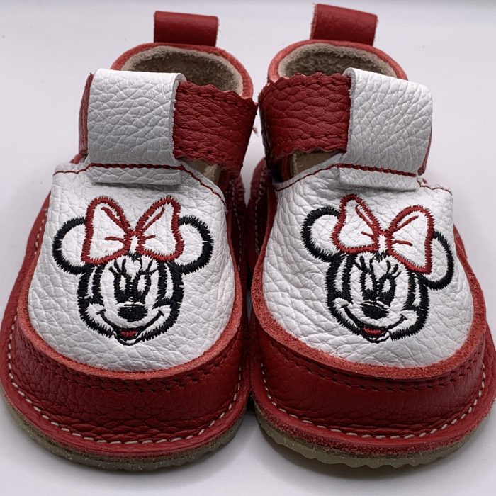 Pantofi Primii Pasi Piele Naturala Minnie [3]