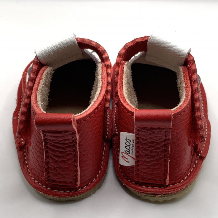 Pantofi Primii Pasi Piele Naturala Minnie [4]