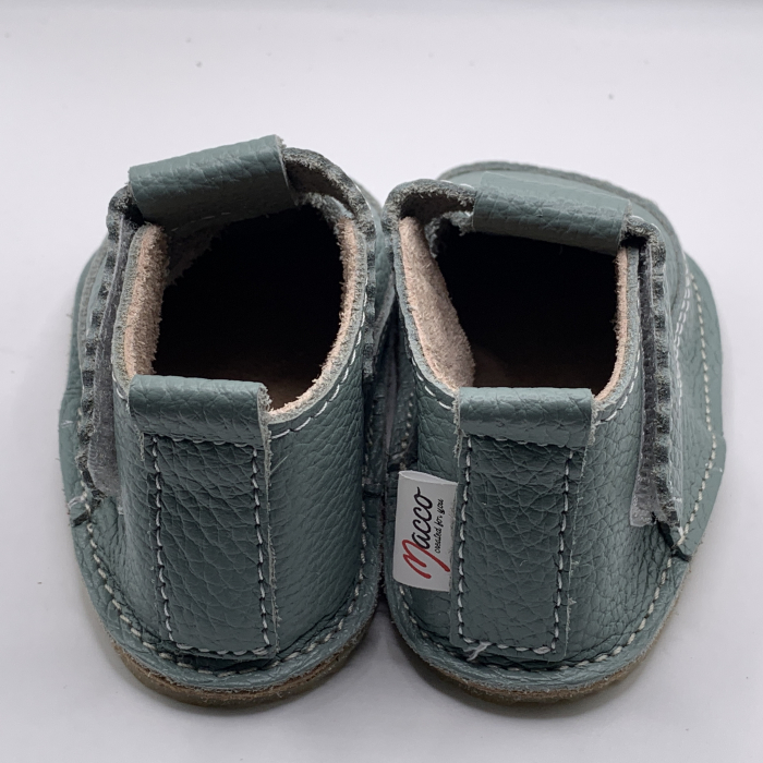 Pantofi Primii Pasi Piele Naturala Mint [2]