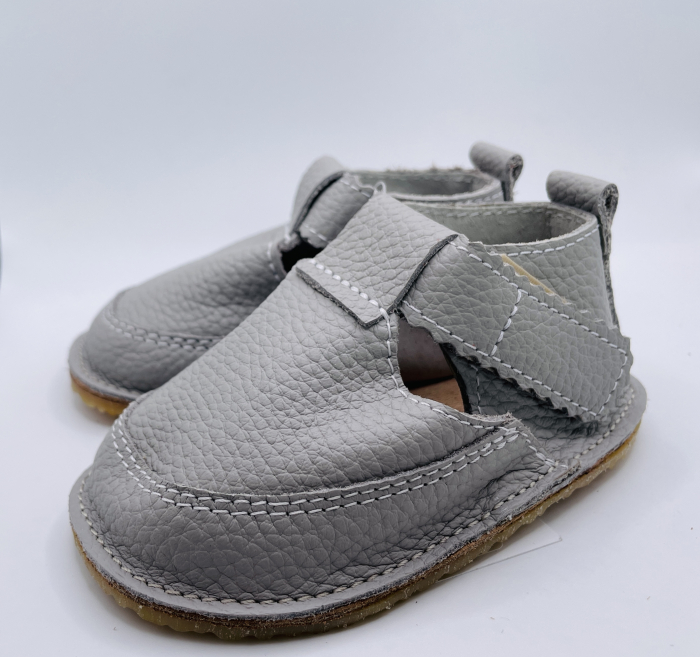 Pantofi copii piele naturala soft Grey [2]