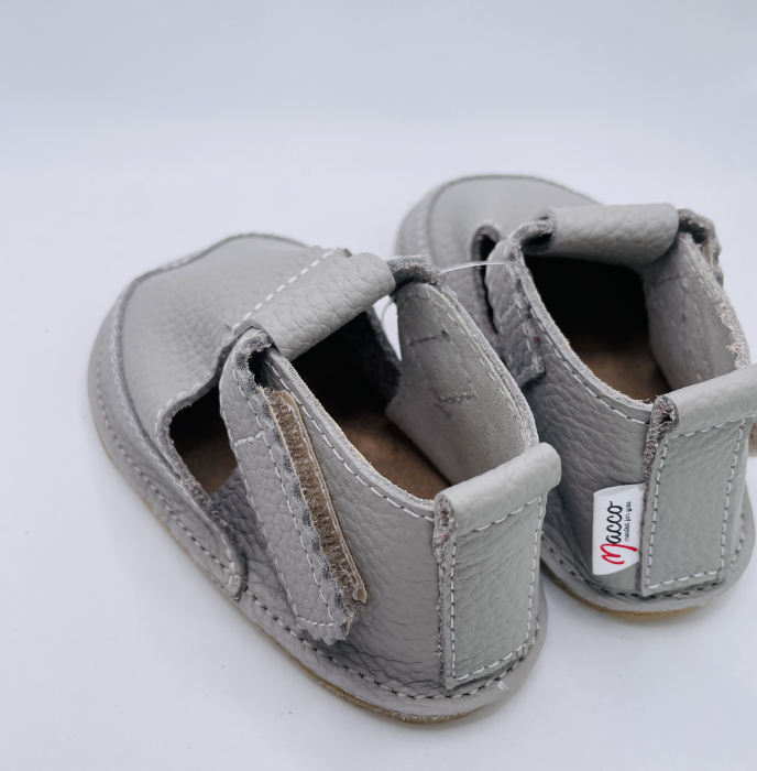 Pantofi copii piele naturala soft Grey [6]